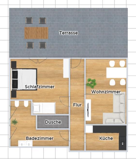 Fewo Wildflecken - Ferienwohnung Rhoen Neubau 2021 Esterno foto